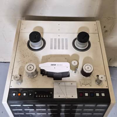 Otari MX-80 2" 24-Track Tape Machine with CB-124 Remote Control Unit 1980s - White image 2