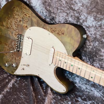 GB Liuteria Traditional Tele vegatrem - green poplar image 10