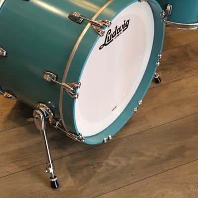 LUDWIG Classic Maple Downbeat Heritage Blue 20x14, 12x8, 14x14 image 3