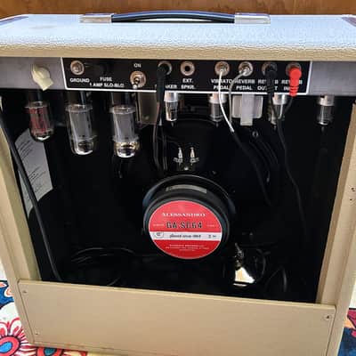 Headstrong Lil' King S 1x12 Combo - Blonde/Oxblood - Factory Mids Mod image 11