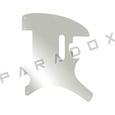 Custom Pickguard For 2005 - 2009 Made in America Parker Southern NiteFly - Silver Mirror Acrylic .125" image 1