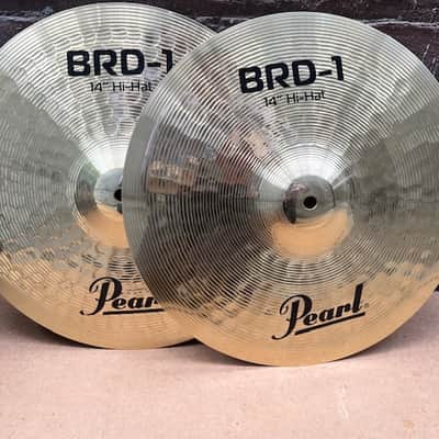 Pearl BRD-1 3 Piece Cymbal Pack: 14" Hi-hats, 16" Crash, 20" Ride image 2