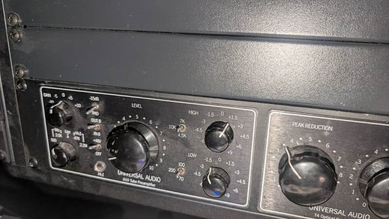 Universal Audio LA-610 MkII Tube Channel Strip 2008 - Present - Black image 1