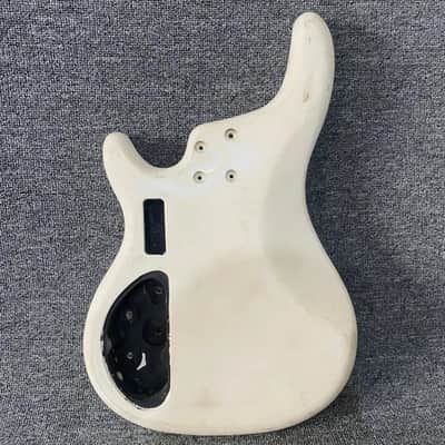 White 5 String Bass DIY Project Body image 6