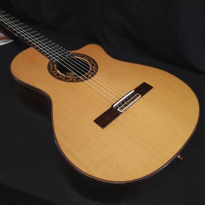 New Jose Ramirez Cedar Estudio 140 CWE Acoustic Electric Classical Nylon String Guitar w/ Logo'd Hard Case image 10