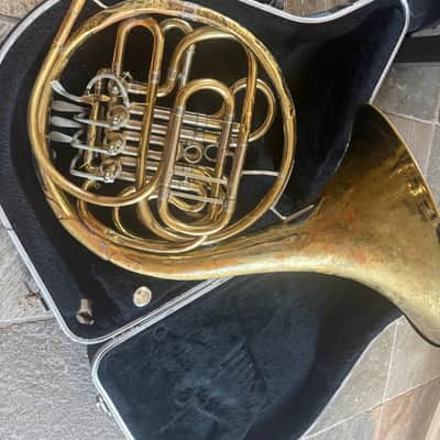C. G. Conn 6D Double French horn. Made in USA image 6
