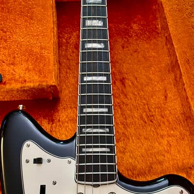 Fender Custom 70s Jazzmaster Black Ebony MAJOR American UPGRADES G&G CME Classic USA Gold Foil image 7