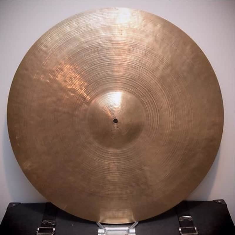 K. Zildjian 24" New Stamp Ride Cymbal 1967 - 1977 image 1