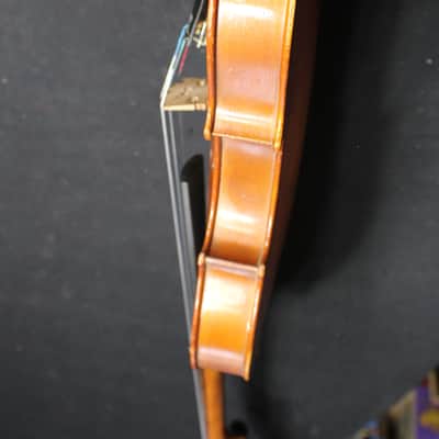 A Vintage Antonius Stradivarius Full Size 4/4 Violin, Bow & Case Ready to Play # 10 V image 8