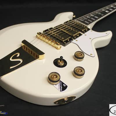Schecter S-1 Custom III Electric, Seymour Duncan Pickups, Vintage White! image 5