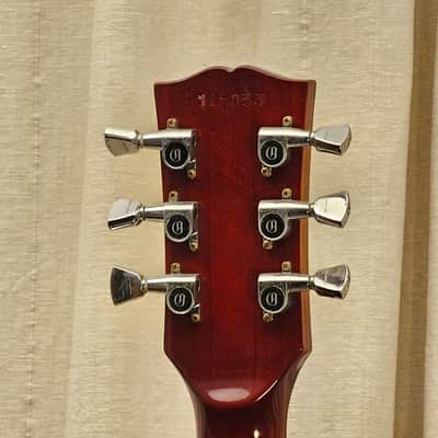 Aria Pro II Deluxe mini humbuckers 1981 - Cherry burst image 5