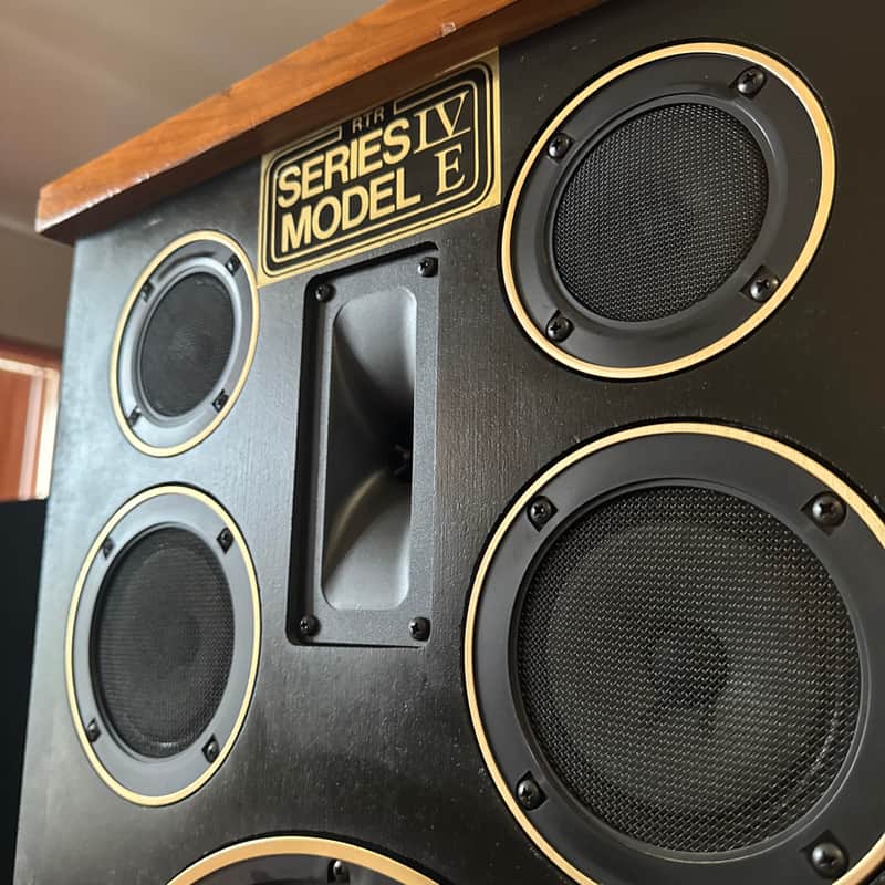 RTR Series IV Model E Vintage Speakers image 1