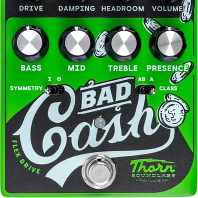 Thorn Soundlabs Bad Cash Overdrive Effects Pedal image 1