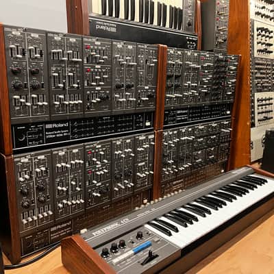 Roland System 100m 4 Cabinet System w/ Rare Modules & Extras - Pro Serviced image 3