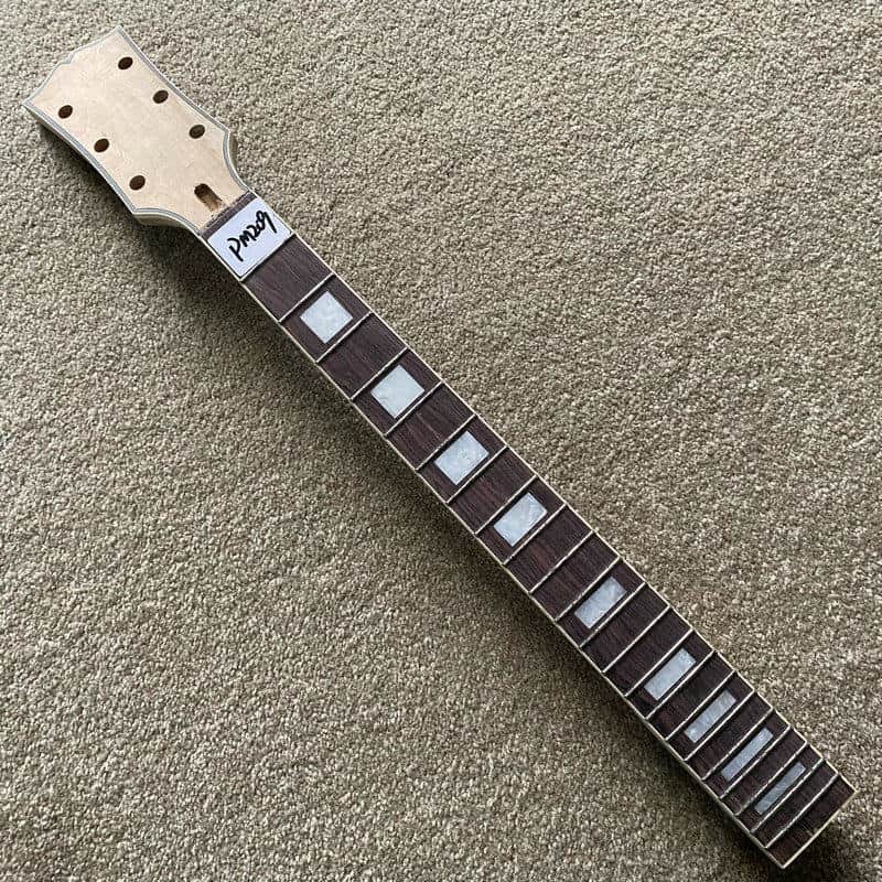 Mahogany Guitar Neck, Rosewood 22 Frets Fingerboard image 1