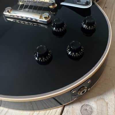 Gibson Custom Shop '57 Reissue Les Paul Custom Black Beauty 2023 Ebony VOS image 5
