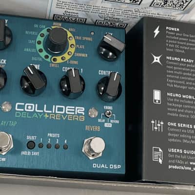 Source Audio Collider Stereo Delay+Reverb Pedal