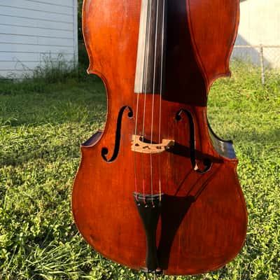 Anton Kessel Professional Antique Cello 1890 Leipzig Germany Guarneri Model image 3