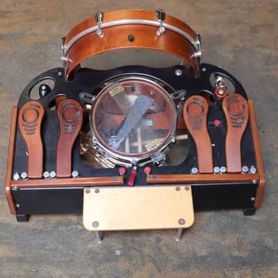 Farmer Foot Drums 7 Pedal Portable Acoustic Foot Percussion With Case image 1