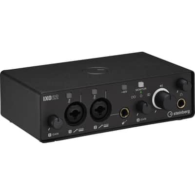 Steinberg IXO22 2 x 2 USB 2.0 Audio Interface with Two Mic Preamps - Black image 4