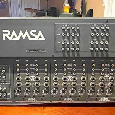Ramsa WR-T820B Professional Vintage 20 Channel Multi-Track 8 Bus Recording Mixer Mixing Console image 2