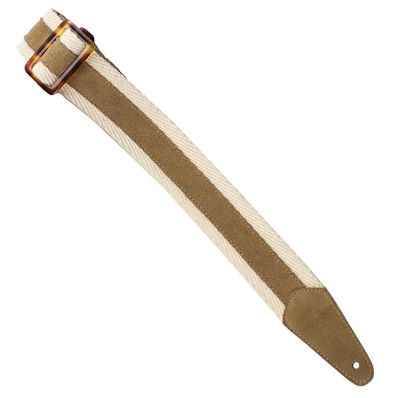 Mint Henry Heller HPSS-NAT Original Tort-O Triglide Guitar Strap, Natural image 1