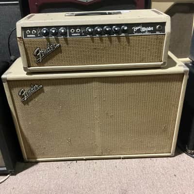 Fender Band Master bandmaster Tube Guitar Amplifier Head + 212 2x12 Speaker Cabinet - Local Pickup Only image 1