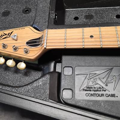 1982 Peavey T-15 MADE IS USA T15 Natural Ash RARE Original Molded Hard Case American Vintage 80s 1980's Electric Guitar image 3