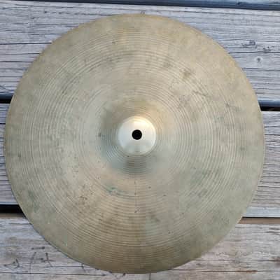 1970s 14" Zildjian New Beat Hi Hat - Bottom Cymbal Only image 1