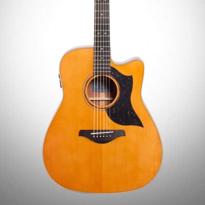 Yamaha A5M Dreadnought Acoustic-Electric Guitar (with Case) image 2