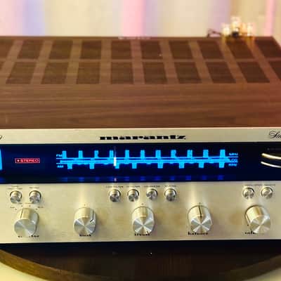🎶✨ Marantz Model 2220 Vintage Stereo Receiver w/ Wood Case — Serviced/Cleaned, LED Dial, FM Stereo Working, Excellent Sound image 3