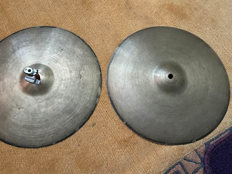 15” A Zildjian Hi-Hat Pair (70s) – Kruno Levačić Reworked image 1