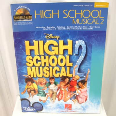 High School Musical 2 Piano Play-Along CD Vocal Guitar Sheet Music Song Book Songbook image 1