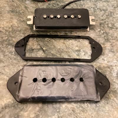BG Pickups P-90 2020s - Black Dogear image 2