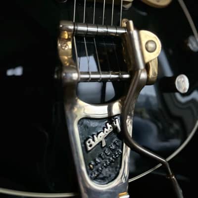 Gretsch G6128TEE-B - Upgrades, Callaham, Faber, & More, Elliot Easton Signature Model, Bigsby B7, Black image 5
