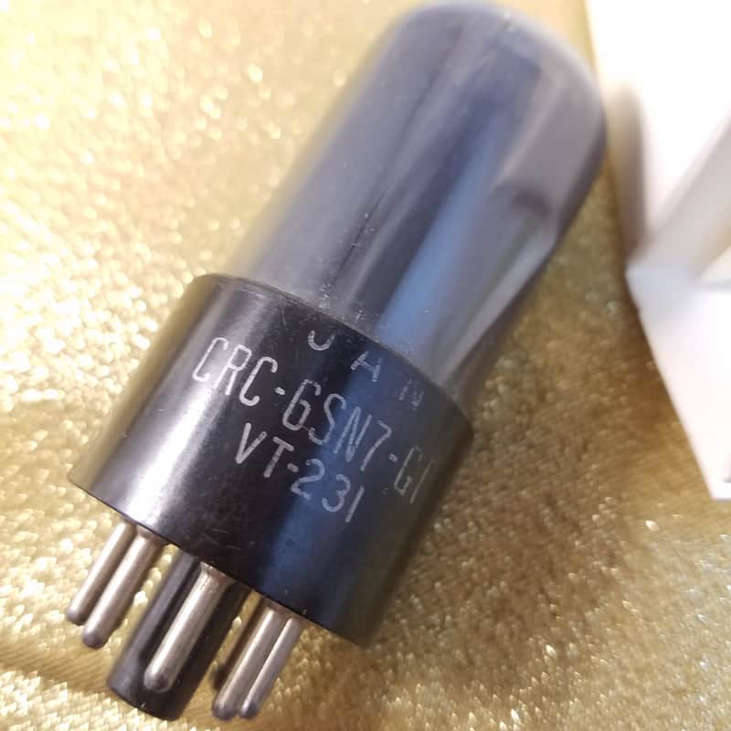 RCA perfect Matched Pair (2) VT-231 tNOS AT1000 TESTED Vacuum Tubes WWII military JAN-CRC-6SN7-GT dual triode 1941-1948 image 1