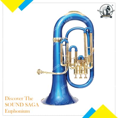 Brand new Euphonium 3 valve Silver Chrome Finish image 10