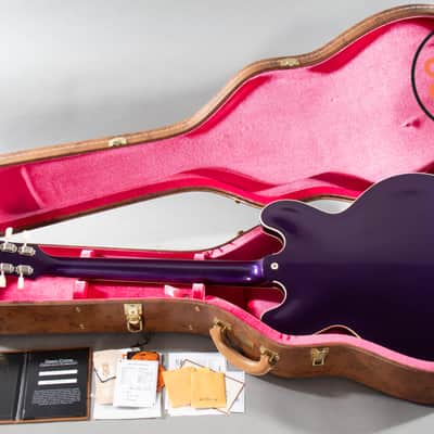 2023 Gibson Custom Shop ’59 ES-335 VOS Candy Apple Blue Bigsby OHSC COA image 5