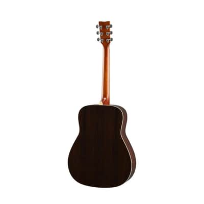 Yamaha Folk Guitar FG830 TBS, Tobacco Brown Sunburst image 2