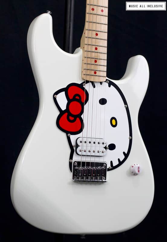 Squier X Hello Kitty Stratocaster 2024 - White image 1