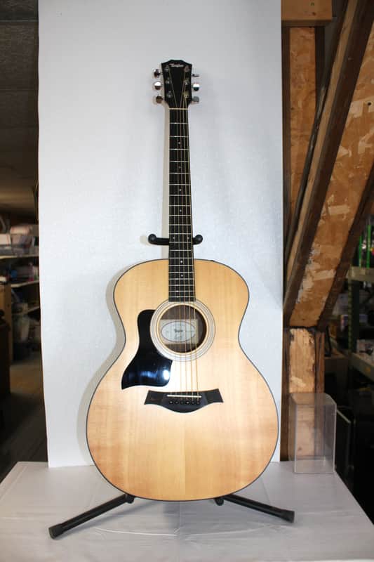 Taylor 114-E 6 String Acoustic/Electric Guitar With Soft Cover Gigbag & Capo image 1