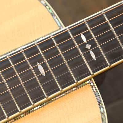 Blueridge BR-371 Historic Series Natural Acoustic Parlor Guitar + Hard-Case image 8