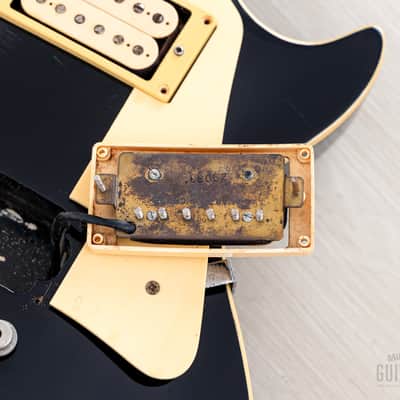 1979 Greco EG900 Vintage Guitar Standard, Black w/ USA DiMarzio PAFs & Case, Japan Fujigen image 19