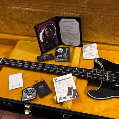 Gibson Gene Simmons Signature EB-0 2023 - Ebony Custom Shop - KISS Demon MIB image 10