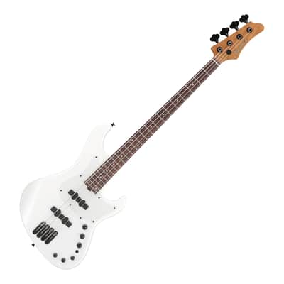 Ibanez MDM1000 Mode 4-String Electric Bass w/Bag, Pearl White image 1