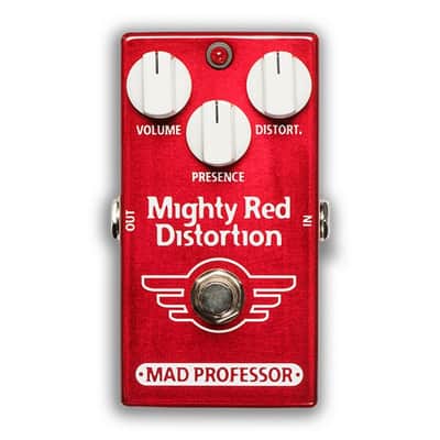 Mad Professor BJF Design Hand-Wired Fire Red Fuzz Pedal | Reverb