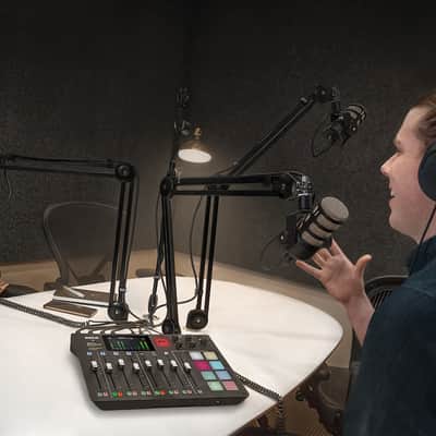 RODE RODECaster Pro Integrated Podcast Production Studio 2018 - Present - Black image 4