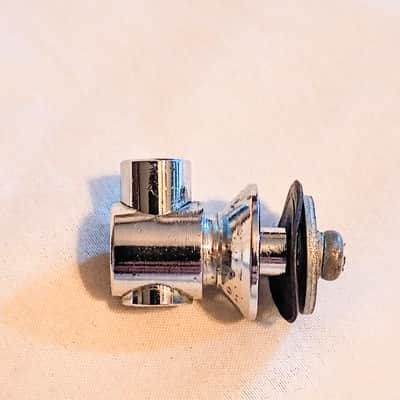 TAMA RARE SINGLE POINT PICCOLO LUG W/ SCREW #1- CHROME - FREE SHIP TO C-USA! image 2