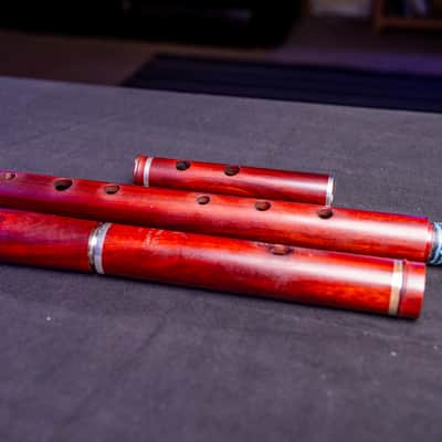 Windward Keyless mopane Irish flute no. 334 Early 2010s image 6