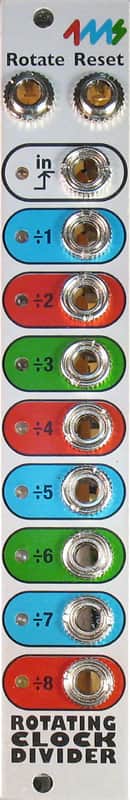 4MS RCD ROTATING CLOCK DIVIDER v2 : B-STOCK : [DETROIT MODULAR] image 1